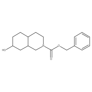 Benzyl 7-hydroxy-decahydroisoquinoline-2-carboxylate Structure