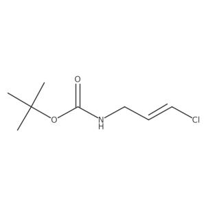 tert-butyl N-(3-chloroprop-2-en-1-yl)carbamate Structure