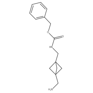 3-(Cbz-aminomethyl)-bicyclo[1.1.1]pentan-1-ylmethanamine Structure