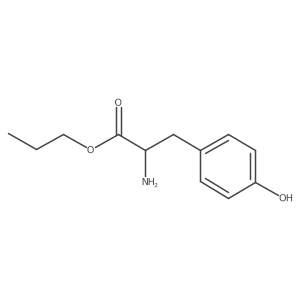 L-Tyrosine, propyl ester Structure