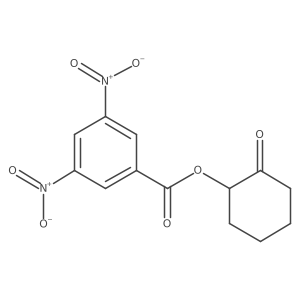 [(1R)-2-oxocyclohexyl] 3,5-dinitrobenzoate Structure