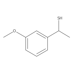 1-(3-Methoxyphenyl)ethane-1-thiol Structure