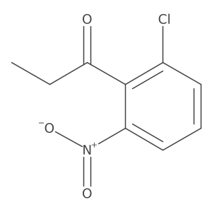1-(2-Chloro-6-nitrophenyl)propan-1-one Structure