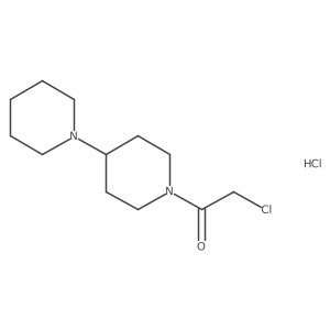 1-[1,4']Bipiperidinyl-1'-yl-2-chloro-ethanone hydrochloride Structure