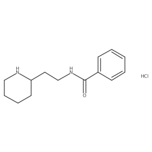 N-(2-Piperidin-2-yl-ethyl)-benzamide hydrochloride结构式