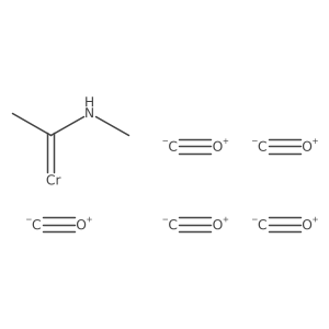 1-Methylaminoethylidenechromium pentacarbonyl Structure