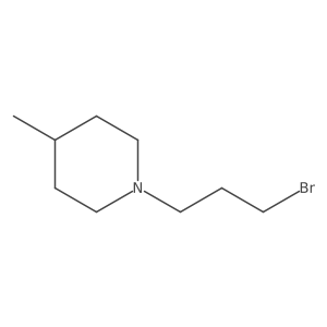 1-(3-Bromopropyl)-4-methylpiperidine Structure