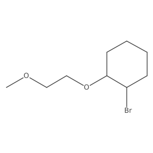 1-Bromo-2-(2-methoxyethoxy)cyclohexane Structure