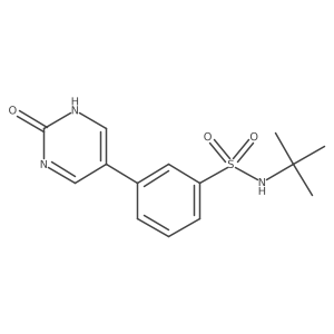 5-(3-T-Butylsulfamoylphenyl)-2-hydroxypyrimidine Structure