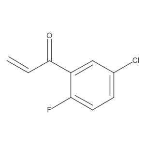 1-(5-Chloro-2-fluorophenyl)prop-2-en-1-one Structure