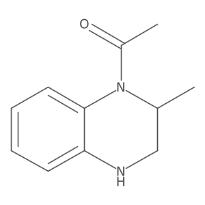 Ethanone, 1-(3,4-dihydro-2-methyl-1(2H)-quinoxalinyl)- Structure
