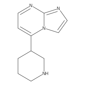 5-(Piperidin-3-yl)imidazo[1,2-a]pyrimidine Structure