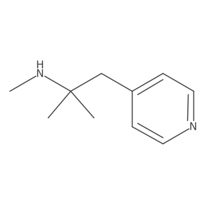 Methyl[2-methyl-1-(pyridin-4-yl)propan-2-yl]amine Structure