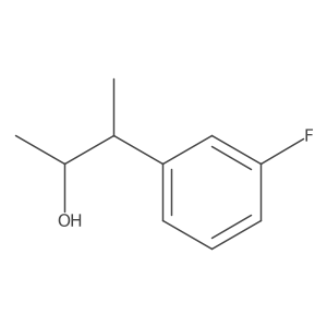3-(3-Fluorophenyl)butan-2-ol结构式