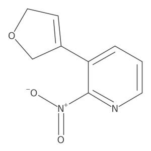 3-(2,5-Dihydro-3-furanyl)-2-nitropyridine Structure