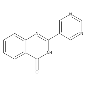 2-(Pyrimidin-5-yl)quinazolin-4-ol Structure
