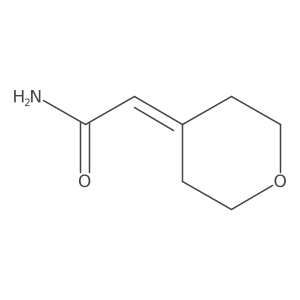 2-(Tetrahydro-4H-pyran-4-ylidene)acetamide Structure