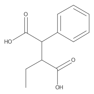 Succinic acid, 2-ethyl-3-phenyl-结构式
