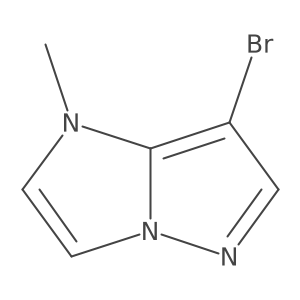 7-Bromo-1-methyl-1h-imidazo[1,2-b]pyrazole Structure