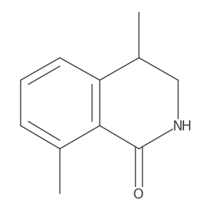 3,4-Dihydro-4,8-dimethyl-1(2h)-isoquinolinone Structure