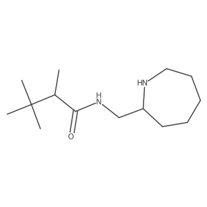 N-[(azepan-2-yl)methyl]-2,3,3-trimethylbutanamide Structure
