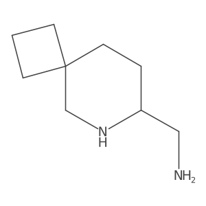 {6-Azaspiro[3.5]nonan-7-yl}methanamine结构式
