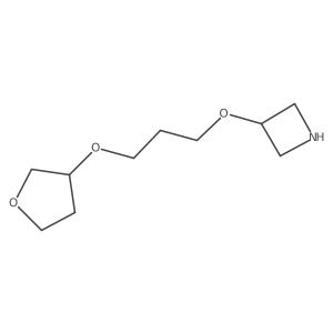 3-[3-(Oxolan-3-yloxy)propoxy]azetidine Structure