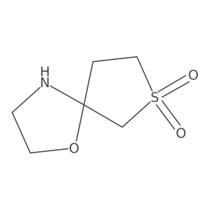 1-Oxa-7lambda6-thia-4-azaspiro[4.4]nonane-7,7-dione Structure
