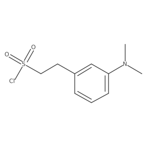 2-[3-(Dimethylamino)phenyl]ethane-1-sulfonyl chloride结构式