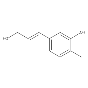 5-(3-Hydroxyprop-1-en-1-yl)-2-methylphenol Structure