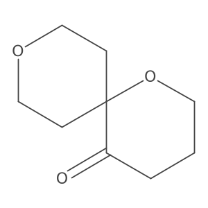 1,9-Dioxaspiro[5.5]undecan-5-one Structure