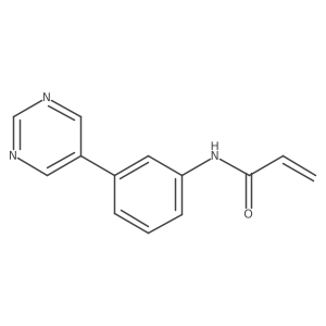 N-(3-Pyrimidin-5-ylphenyl)prop-2-enamide Structure