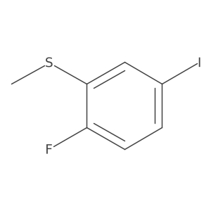2-Fluoro-5-iodothioanisole Structure