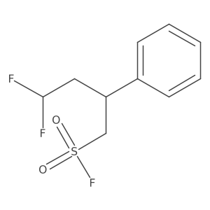 4,4-Difluoro-2-phenylbutane-1-sulfonyl fluoride Structure