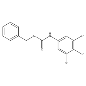 benzyl N-(3,4,5-tribromophenyl)carbamate Structure