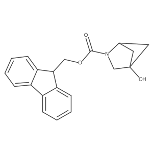 (9H-fluoren-9-yl)methyl 4-hydroxy-2-azabicyclo[2.1.1]hexane-2-carboxylate结构式