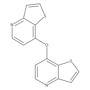 7,7'-Oxydithieno[3,2-b]pyridine结构式