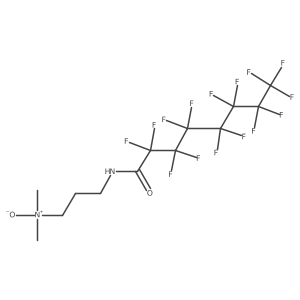 Perfluorooctaneamido amine oxide结构式