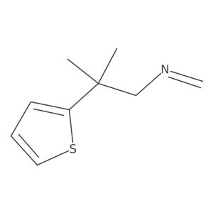 I(2),I(2)-Dimethyl-N-methylene-2-thiopheneethanamine Structure