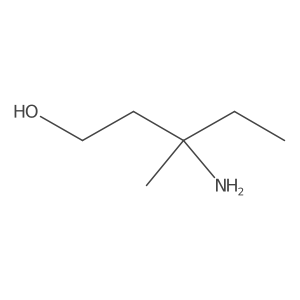 3-Amino-3-methylpentan-1-ol Structure