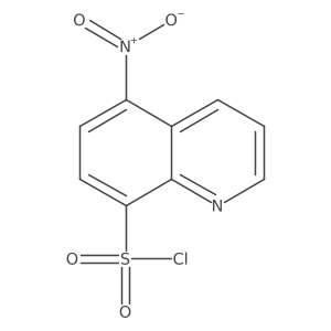 5-Nitroquinoline-8-sulfonyl chloride Structure