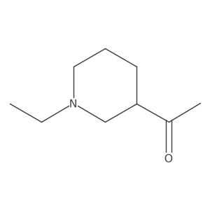 1-(1-Ethylpiperidin-3-yl)ethan-1-one结构式