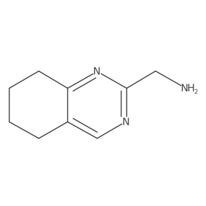 5,6,7,8-Tetrahydro-2-quinazolinemethanamine结构式