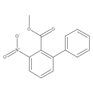 Methyl 3-nitro-[1,1'-biphenyl]-2-carboxylate结构式