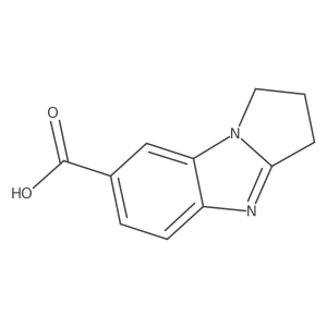 2,7-Diazatricyclo[6.4.0.0,2,6]dodeca-1(12),6,8,10-tetraene-11-carboxylic acid Structure