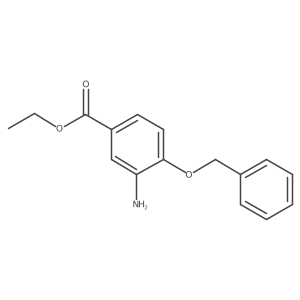 Ethyl 3-amino-4-(benzyloxy)benzoate Structure