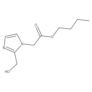 Butyl 2-(hydroxymethyl)-1H-imidazole-1-acetate Structure