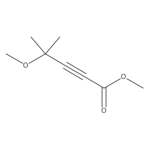Methyl 4-methoxy-4-methylpent-2-ynoate结构式