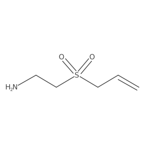 3-(2-Aminoethanesulfonyl)prop-1-ene Structure