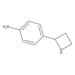4-(Azetidin-2-yl)aniline结构式